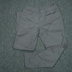 Bear Bottom Pants Mens Medium 30" Gray Performance‎ Chino Stretch